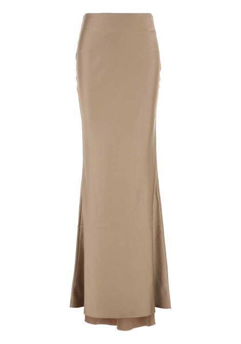 Beige Nemesia maxi skirt The andamane - women